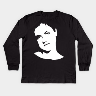 Dolores O'Riordan - Dolores Mary Eileen O'Riordan of the cranberries Irish musician - in Japanese and English FOGS People collection 33 B 0 Kids Long Sleeve T-Shirt